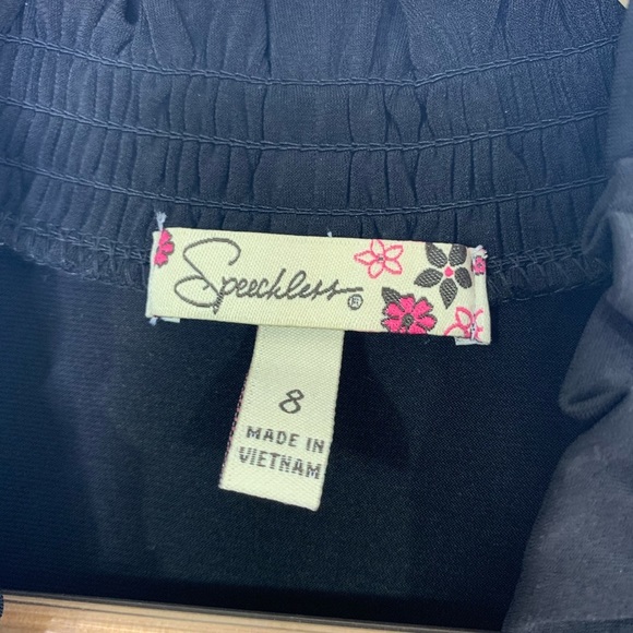 Speechless Girls Blue Sparkly Dress Size 8 - Picture 6 of 6